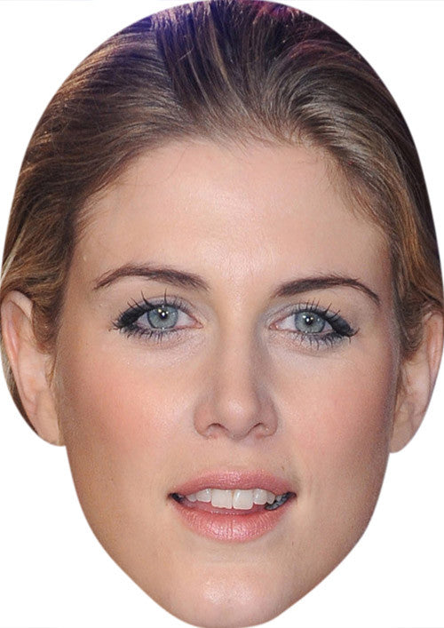 Ashley James MH 2017 Celebrity Face Mask Fancy Dress Cardboard Costume Mask