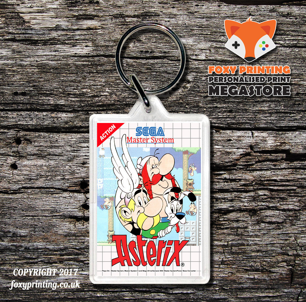 Asterix - Sega Master System Keyring