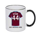 Aston Villa Football Team Mug Personalised Mug