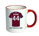 Aston Villa Football Team Mug Personalised Mug