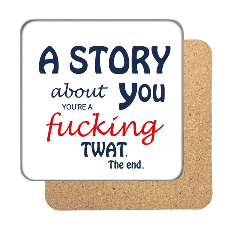A Story about You Drinks Coaster 2