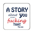 A Story about You Drinks Coaster 2