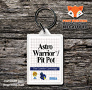 Astro Warrior Pit Pot - Sega Master System Keyring