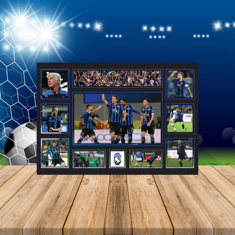 Atalanta FC Football Team Printed Display Poster Gift