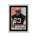 Austin Corbett 2 Limited Edition Football Signed Print - American Footballer