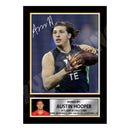 Austin Hooper 2 Limited Edition Football Signed Print - American Footballer
