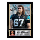 Austin Pasztor 1 Limited Edition Football Signed Print - American Footballer