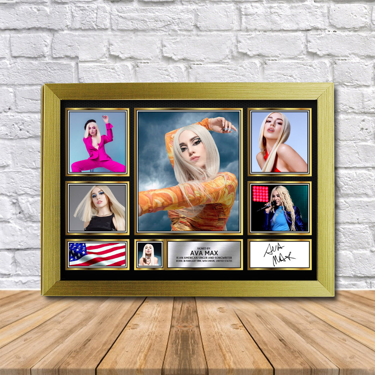 Ava Max Printed Signature Print