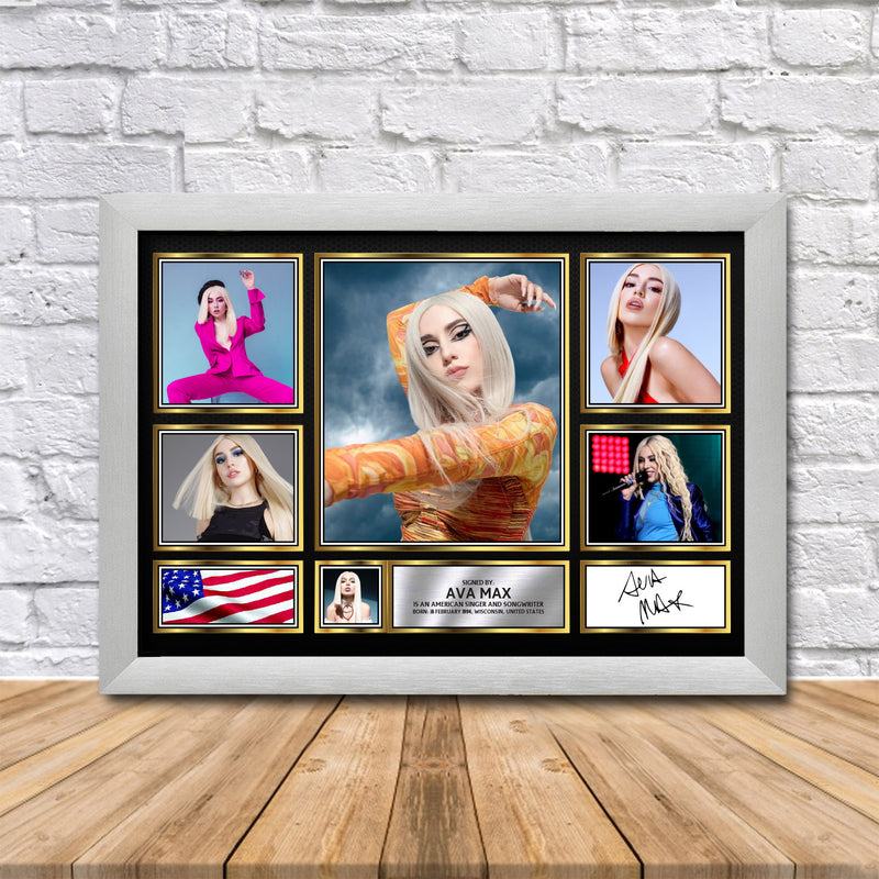 Ava Max Limited Edition Signed Print