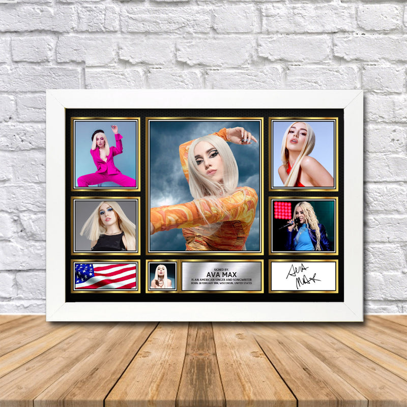 Ava Max Limited Edition Signed Print
