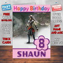 Personalised Aveline De Grandpre Inspired Style Game Kids Inspired Birthday Card (SA)