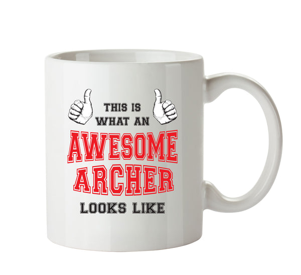 Awesome Archer Office Mug FUNNY – printed mug product image 1