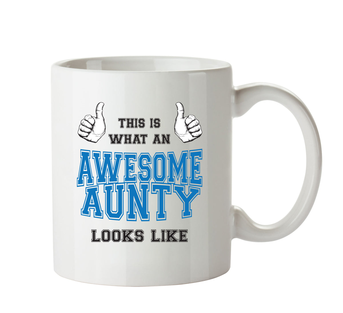 Awesome Aunty Office Mug FUNNY – printed mug product image 1