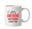 Awesome Bartender Office Mug FUNNY