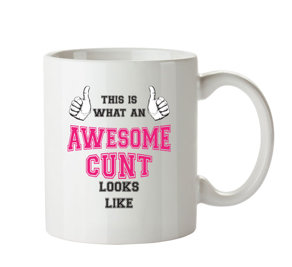 Awesome Cunt Office Mug FUNNY – printed mug product image 1