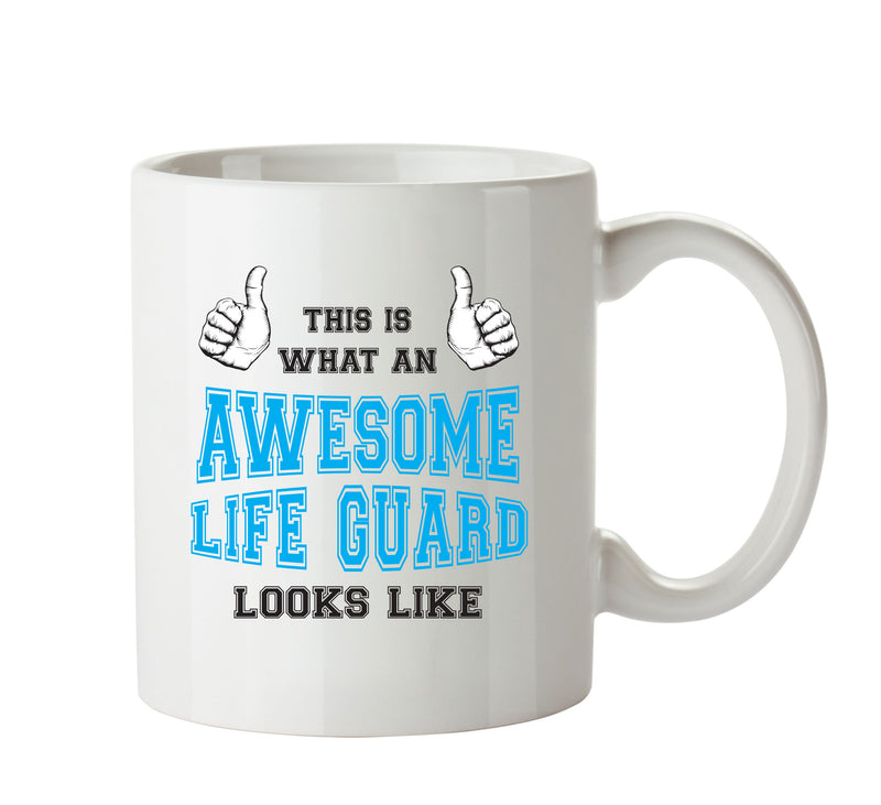 Awesome Life Guard Office Mug FUNNY