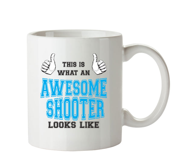 Awesome Shooter Office Mug FUNNY – printed mug product image 1