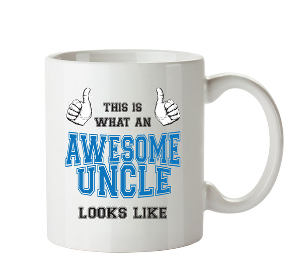 Awesome Uncle Printed Office Mug Adult Mug – printed mug product image 1