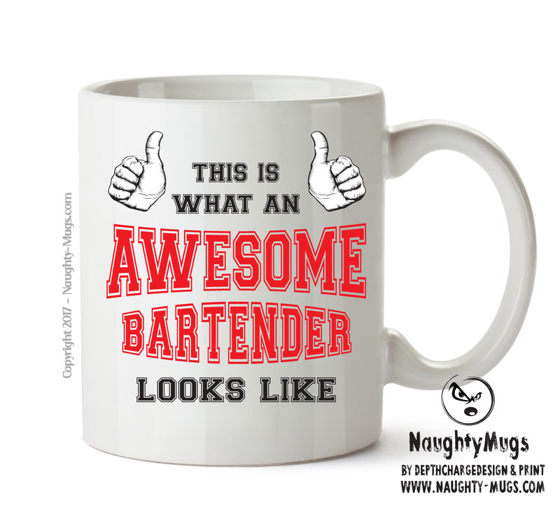Awesome Bartender Office Mug FUNNY