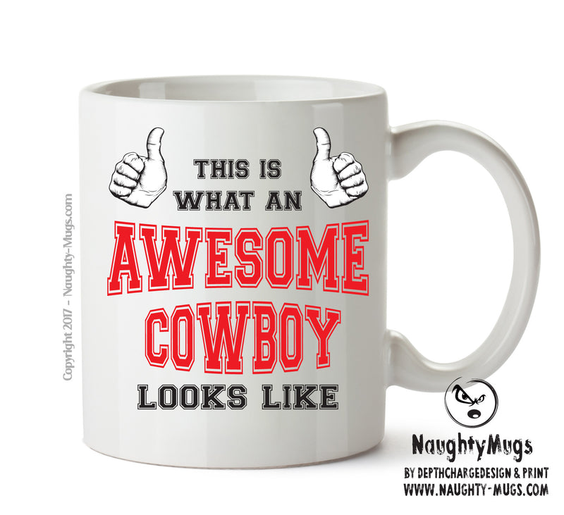 Awesome Cowboy Office Mug FUNNY