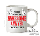 Awesome Lawyer Office Mug FUNNY