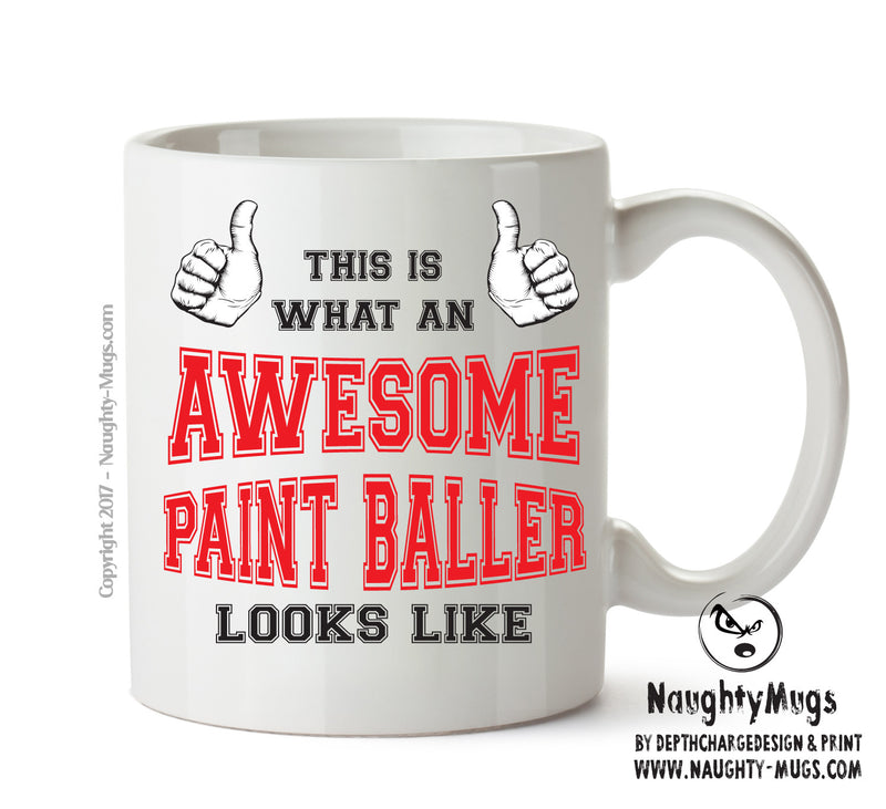 Awesome Paintballer Office Mug FUNNY