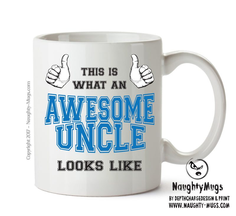 Awesome Uncle Printed Office Mug Adult Mug