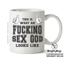 Awesome Fucking Sex God Office Mug FUNNY