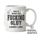 Awesome Fucking Slut Office Mug FUNNY