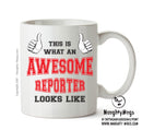 Awesome Reporter Office Mug FUNNY