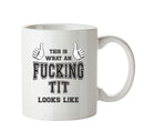 Awesome Fucking Tit Office Mug FUNNY