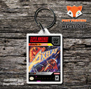 Axelay Game Inspired Retro Gaming Keyring