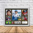 Ayrton Senna Limited Edition Signed Print