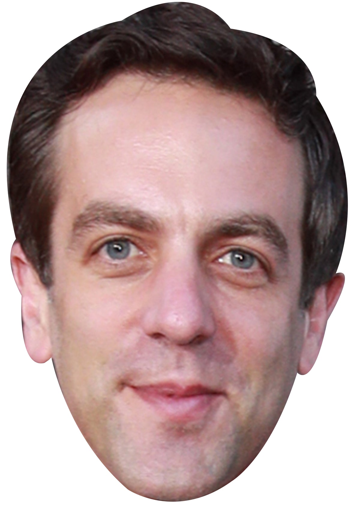 B.J. Novak Face Mask – Fancy Dress Cardboard Costume Mask – B.J. Novak Face Mask