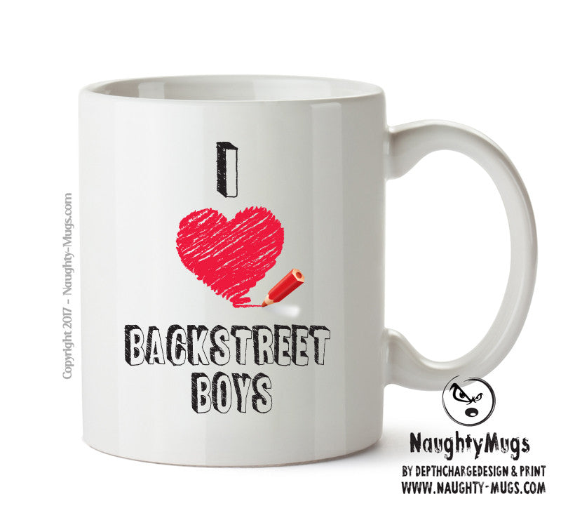 I Love BACKSTREET BOYS Celebrity Mug