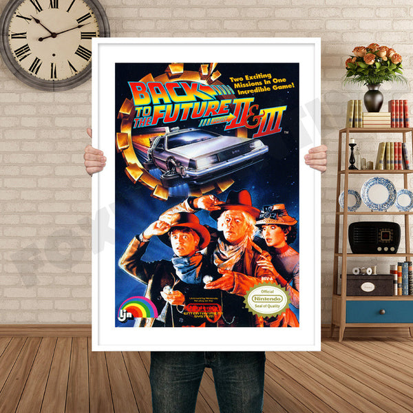 Back to the Future 2 Retro Game Inspired Theme Nintendo NES Gaming