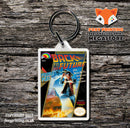 BACK TO THE FUTURE 2 Retro NES Game Cover Art Gaming Keyring