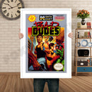 BAD DUDES Retro GAME INSPIRED THEME Nintendo NES Gaming A4 A3 A2 Or A1 Poster Art 46