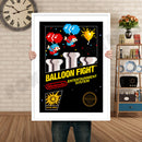 BALOON FIGHT Retro GAME INSPIRED THEME Nintendo NES Gaming A4 A3 A2 Or A1 Poster Art 49