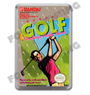Bandai Golf Retro Nintendo NES Game Inspired Fridge Magnet 50