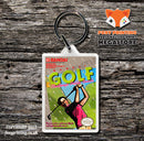 BALOON FIGHT Retro NES Game Cover Art Gaming Keyring