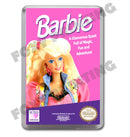 Barbie Retro Nintendo NES Game Inspired Fridge Magnet 52