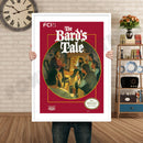 BARDSTALE Retro GAME INSPIRED THEME Nintendo NES Gaming A4 A3 A2 Or A1 Poster Art 53