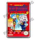 Barker Bills Trickshot Shooting Retro Nintendo NES Game Inspired Fridge Magnet 54