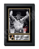 BARRY McGUIGAN Limited Edition Boxer Signed Print - Boxing