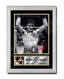 BARRY McGUIGAN Limited Edition Boxer Signed Print - Boxing
