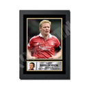 BARRY ROBSON 2 Limited Edition Football Player Signed Print - Football