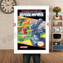 BASEWARS NES Retro GAME INSPIRED THEME Nintendo NES Gaming A4 A3 A2 Or A1 Poster Art 61