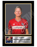 BASTIAN SCHWEINSTEIGER Limited Edition Football Player Signed Print - Football