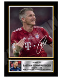 BASTIAN SCHWEINSTEIGER 2 Limited Edition Football Player Signed Print - Football